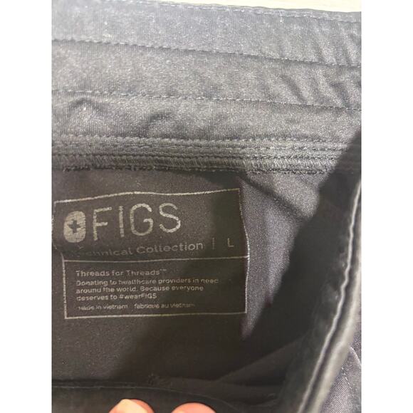 FIGS Technical Collection Men’s Leon Jogger Scrub Pant Black Large Performance - Picture 5 of 6